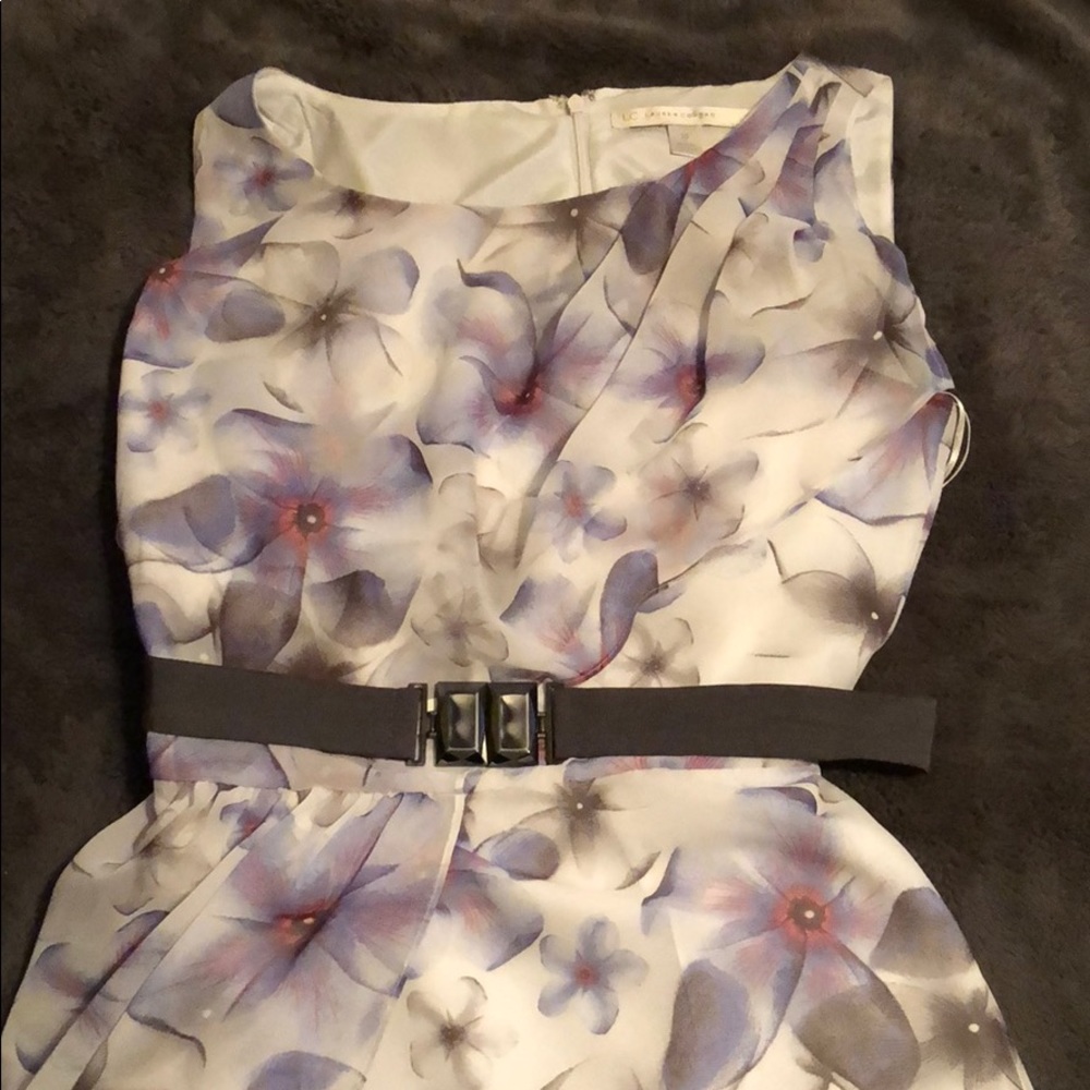 Size 10 Lauren Conrad floral sleeveless dress
